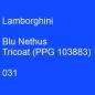 Preview: Lamborghini, Blu Nethus Tricoat (PPG 103883), 031.